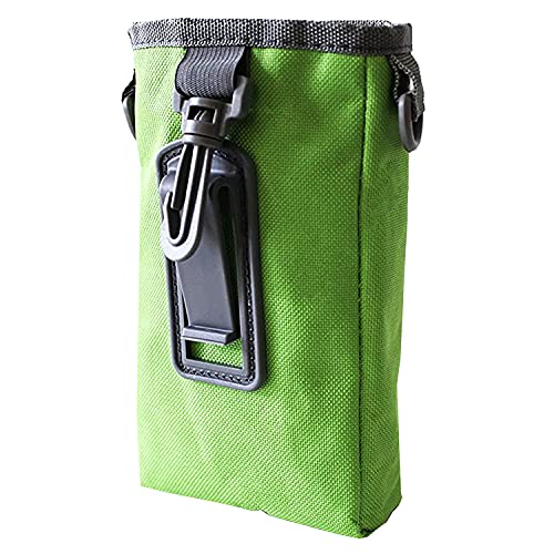 big buddy® Snacktasche Futterbeutel für Hunde | 3er Set | Leckerlietasche für Hundetraining, Hundesport & Spaziergänge – Grün