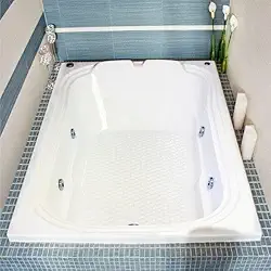 Banheira de Hidromassagem Ouro Fino Acrílica Goldline Dupla 150cmx110cmx40cm Branco