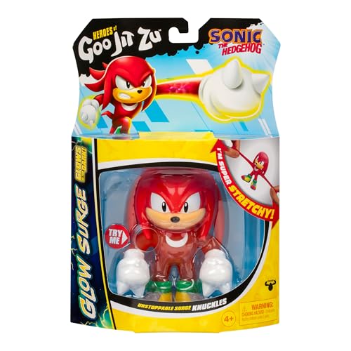 Heroes of Goo Jit Zu Unstoppable Surge Knuckles, Powered Up With Glow Surge Giving Him Glow-in-the-Dark Powers - Image 2