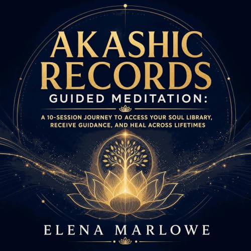 『Akashic Records Guided Meditation: A 10-Session Journey to Access Your Soul Library, Receive Guidance, and Heal Across Lifet