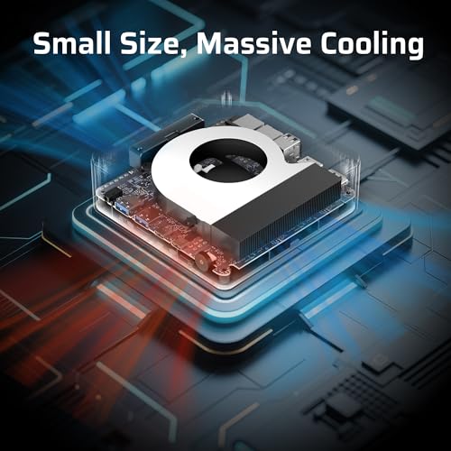 Image of LTC Mini PC with AI NPU, AMD Ryzen 7 8845HS | Radeon 780M Graphic |16GB DDR5 RAM |1TB PCIe 4.0 SSD|USB 4.0, WiFi 6, BT 5.2, 2.5Gbps Ethernet | Triple 4K /8K Display