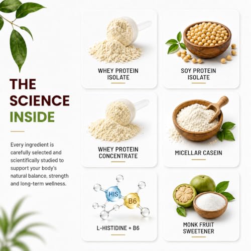 Image of Pure Nutrition Whey Protein Blend (Isolate + Concentrate) 500g, 30 Servings, 24g Protein, 5.5g BCAA per Serving | Supplement Powder for Men & Women for Muscle Recovery & Growth, Chocolate Flavour