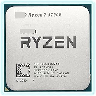 computer accessories Ryzen 7 5700G R7 5700G 3.8GHz Eight-Core 16-thread CPU Processor 65W L3 = 16M 100-000000263 Socket AM4 New And Has Fan mature technology