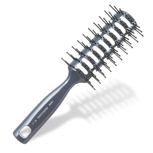 Cepillo de pelo para secado profesional fabricado en Japón Cepillos de peinado de 9 filas de secado rápido para separar, dar forma y definir rizos, disponible en Yaxa Venezuela