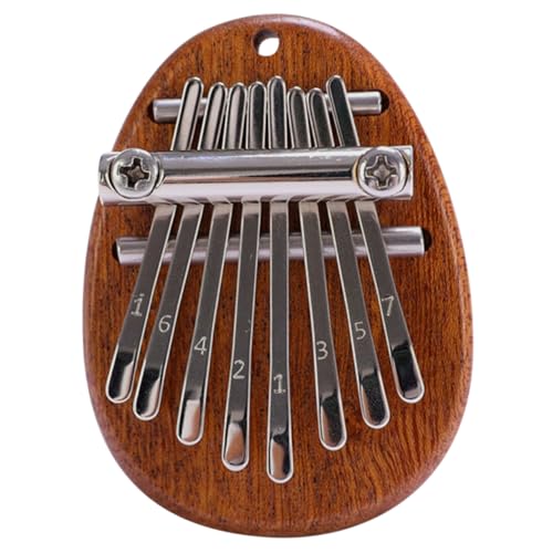 Abaodam 木製カリンバ 鍵 ミニ親指ピアノ 携帯便利 フィンガーピアノ 家音楽演奏 子供大人用 楽器