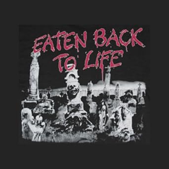 2Bhip Cannibal Corpse Eaten Back to Life Front and Back Print T Shirt