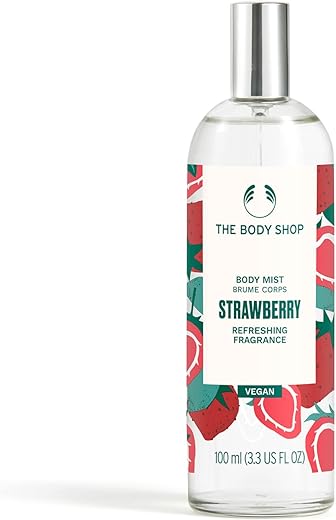 The Body Shop Body Mist, Strawberry For Unisex, 100Ml – Fruity