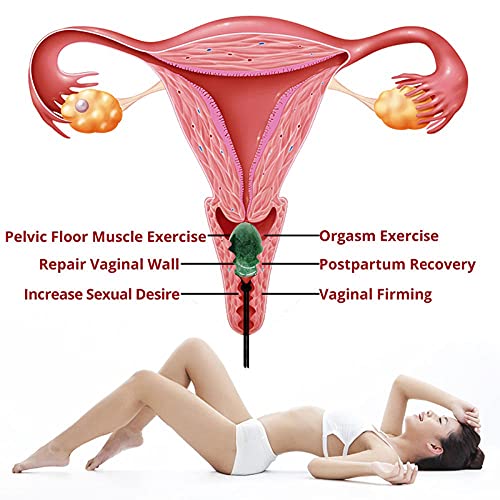 Jade EggsNatural Yoni Egg Set Jade Eggs Women Kegel ExerciserMuscles Tightening Kegel Sphere With Holes On The Thick… - Image 8