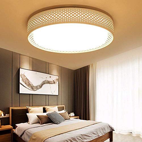 Plafonnier LED rond 55cm pour grand restaurant et salon moderne