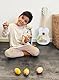 small foot Musikeier Groovy Beats 5 Schütteleier für Kinder, schulen Rhythmus und Taktgefühl, ab 6 Monaten, 12252