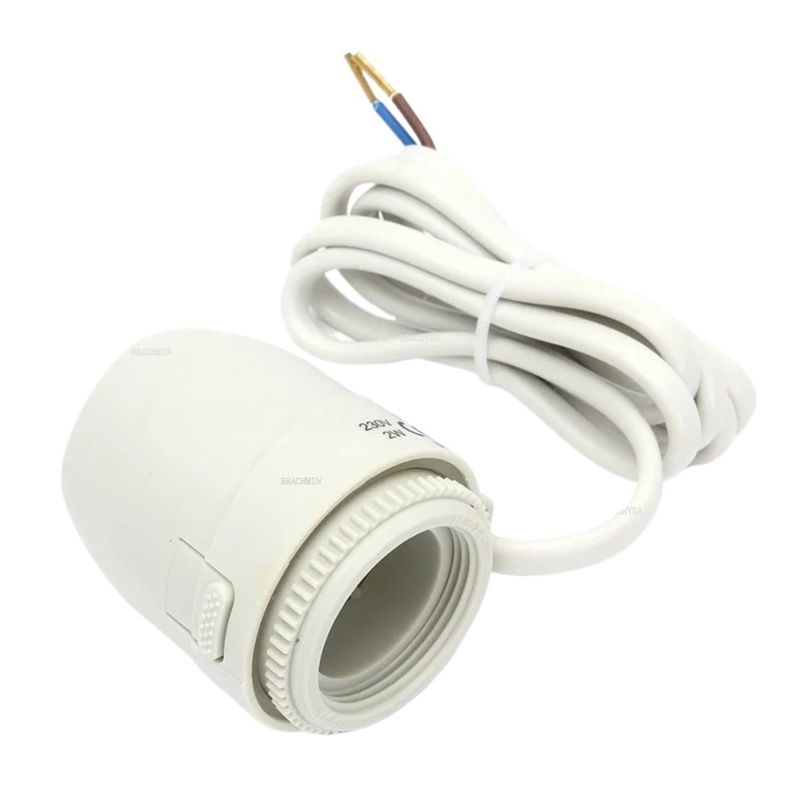 Zawór ogrzewania podłogowego NC/NO AC 220 V DC 24 elektryczny siłownik termiczny kolektor do termostatu(Normal Open,AC 220V)