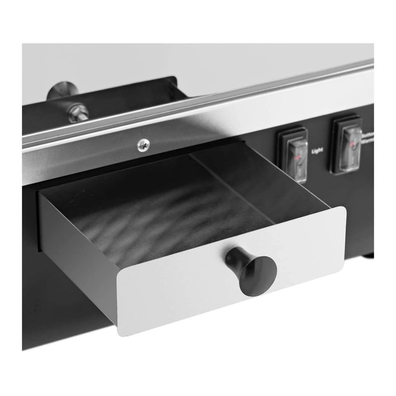 Royal Catering RCNW-ND01 Nacho-Wärmer 99 50-60 °C schwarz Nacho-Station Tortilla-Chip-Wärmer