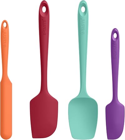 High Heat Resistant Silicone Spatula: U-Taste 600ºF Hot-Proof Food Grade
