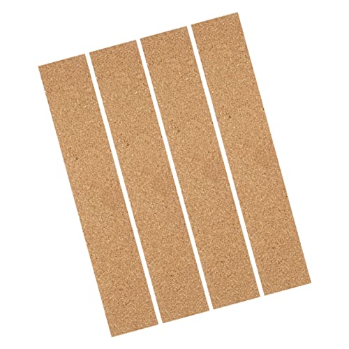 OFFSCH 4個粘性コルクストリップ 用メモボードストリップ 貼りコルクスト