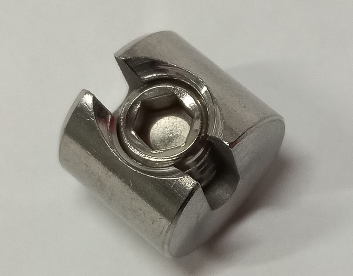 Bague d'arrêt pour câble de 2mm inox A4-316 Garde Corps
