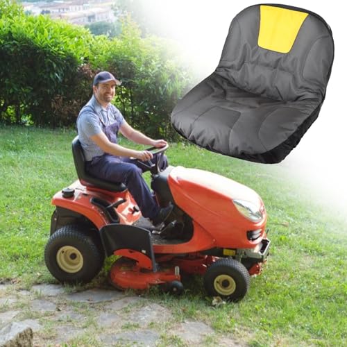Mower Seat Covers - Tractor Seats Cover, Garden Grass Cuter Protector | Oxford Fabric Vehicles Seat Cover, Riding Lawn Mower Seat Protective Cloth, for Heavy Farm Vehicle Tractor Mower Lawn, 31-36cm