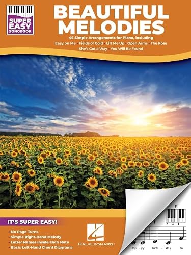 Beautiful Melodies. Piano Solo.: Super Easy Songbook