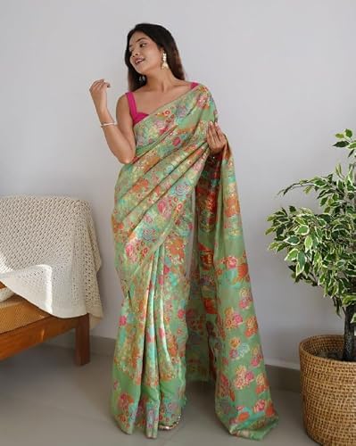 NEOPOL green kanjivaram silk saree – image 4