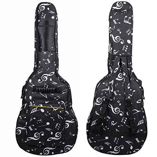 Housse de Guitaire en Nylon Oxford Etui pour Guitare Case Etanche avec Poches Externes pour Guitaires Classique… - Les Beatles, Paul McCartney, John Lennon, RIngo Starr, George Harrison Housse de Guitaire en Nylon Oxford Etui pour Guitare Case Etanche avec Poches Externes pour Guitaires Classique…