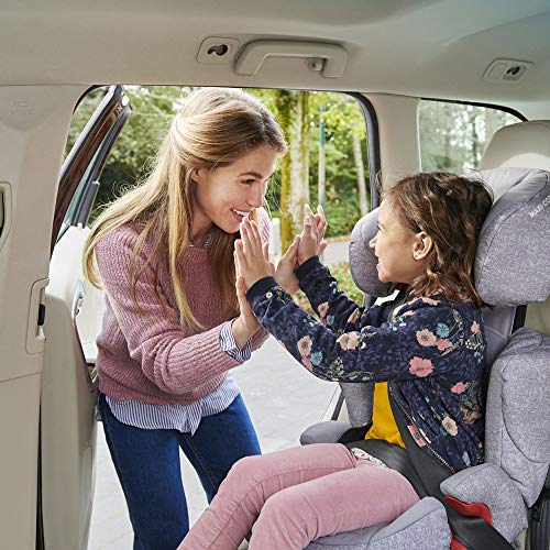 Maxi-Cosi RodiFix AirProtect High Back Booster Seat, 15 - 36 kg, 3.5 - 12 Years, Reclining ISOFIX Car Seat, Adjustable Headrest/Backrest, Extra Side Protection, Quick & Easy Buckle-up, Authentic Black - Image 3