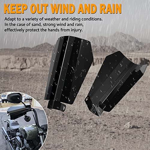 image for PBYMT Gloss Black Coffin Cut Handguards Hand Guards Compatible for Har