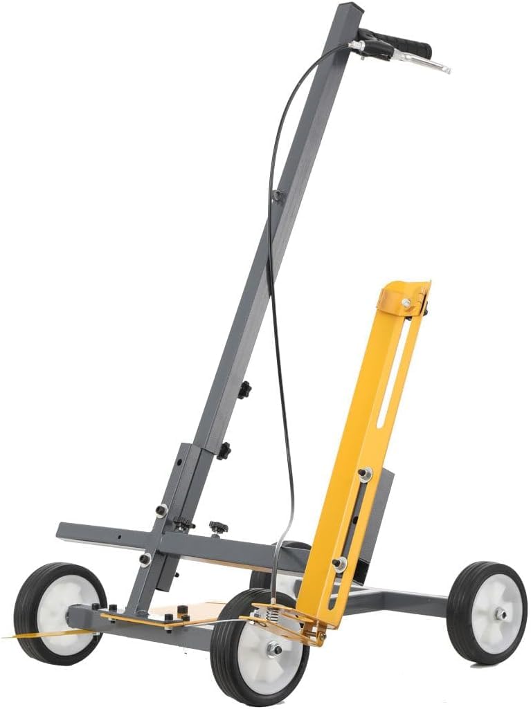 Traceur de Lignes pour parkings, Traceur de Lignes, réglable de 5 à 15 cm, Chariot métallique