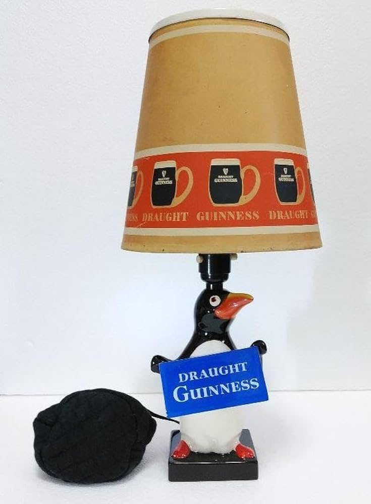 ペンギン ギネスビールGUINNESS初代電灯スタンド❤︎完全フルオリジナル製品 Amazon.co.jp: ペンギン ギネスビールGUINNESS初代電灯スタンド