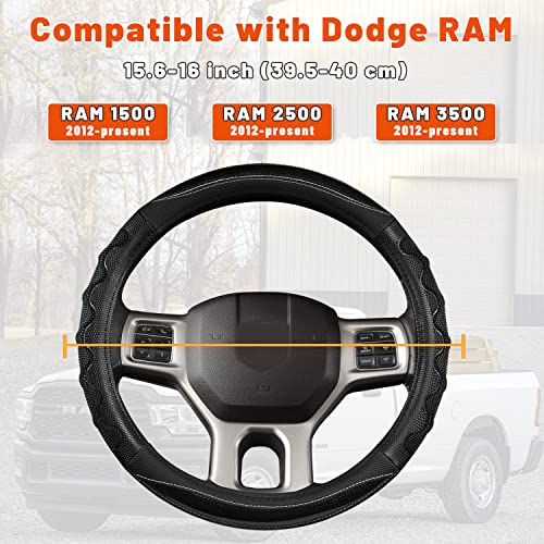 Giant Panda Steering Wheel Cover For Dodge Ram 1500 - Car Steering Wheel Covers For Dodge Ram 2500 3500 - Black #TOP2