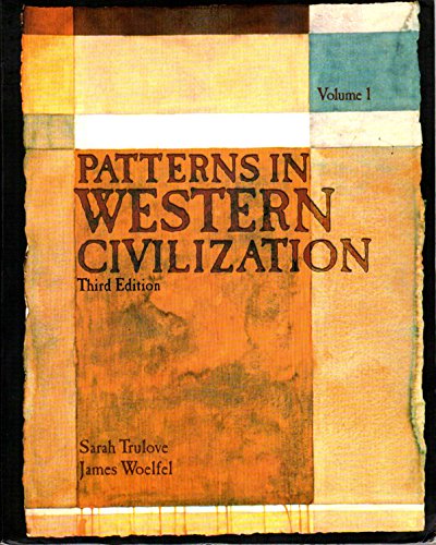 Patterns in Western Civilization (Volume 1) 0536679614 Book Cover