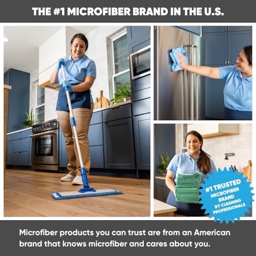 Image of 2 Pack of Microfiber Flexible Dusters | from Microfiber Wholesale | Clean Ceiling Fans, Cobwebs, Light Fixtures, Delicate Objects