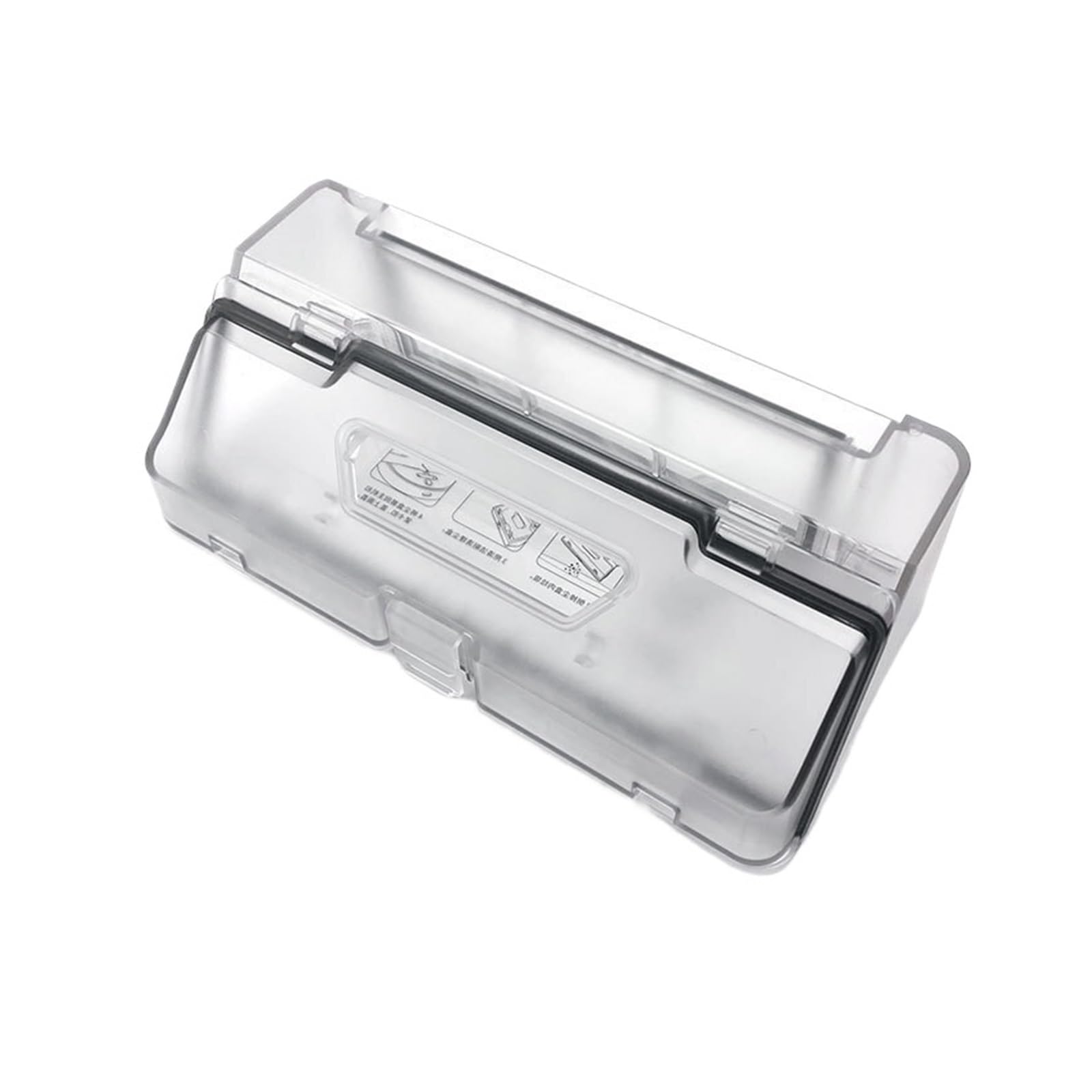 HIZON Dust Box，Compatible For Xiaomi，Mop P Pro 2S STYTJ02YM 3C S10 B106GL B106CN MVXVC01-JG ，Compatible For VioMi， V2 Pro V-RVCLM21B V3 Robot Vacuum(White with Filter)