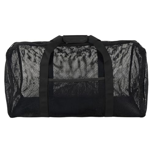 Bolsa de equipo de red con agujeros de ventilación para buceo de gran capacidad