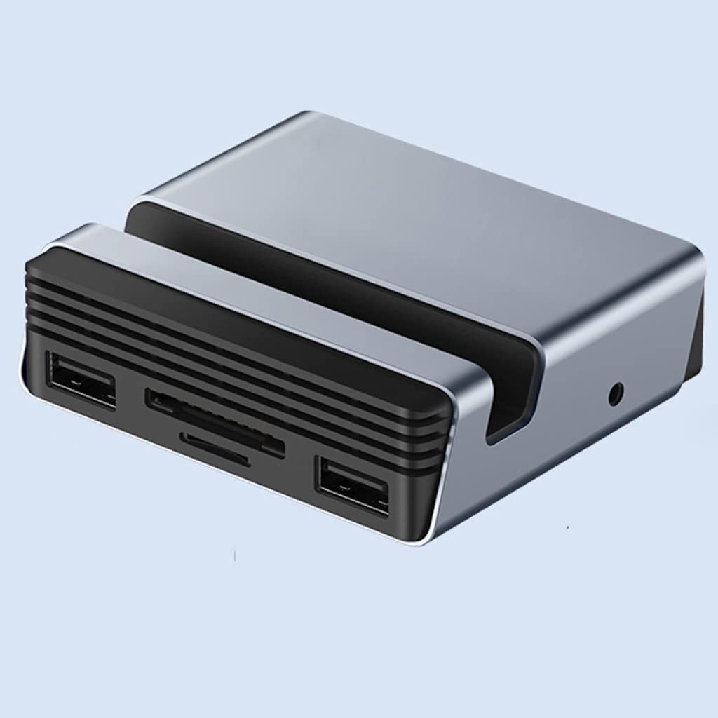USB Hub USB C Hub Type-C Docking Station Type-C to 4K HDMI-Compatible PD SD TF Card Reader RJ45