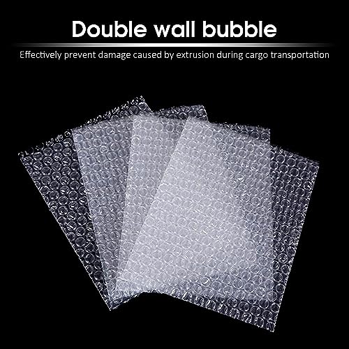 High-Pq NO 50 Pcs Bubble Pouch Wraps, 6''X8'' Clear Bubble Out Bags For Packing thumb #3