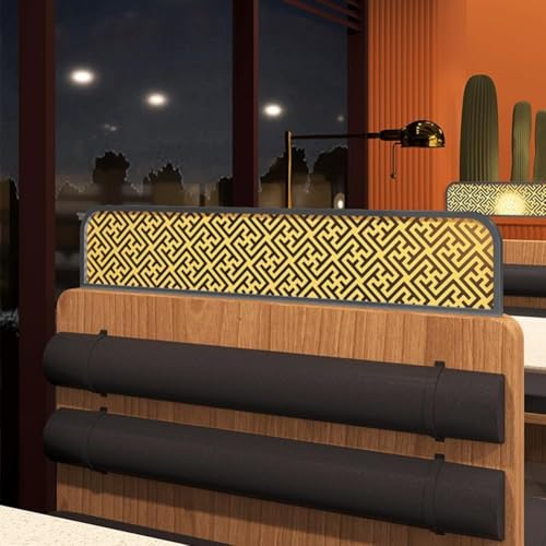 Cloison décorative pour restaurant gris anthracite de style ajouré chic - 2