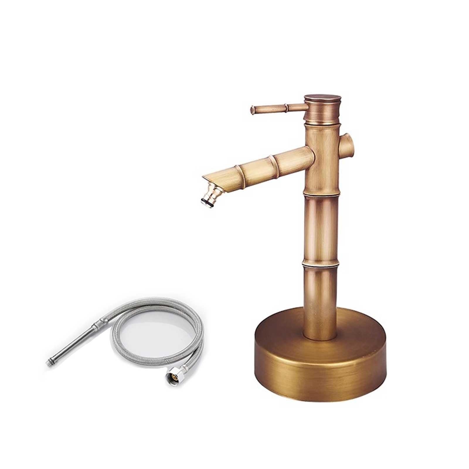 BHGFYXBS Outdoor Brass Vertical Garden Water Column For Irrigation & Washing - 20In Cylinder For Farm, Pasture & Backyard Use,size_name-34cm/13in