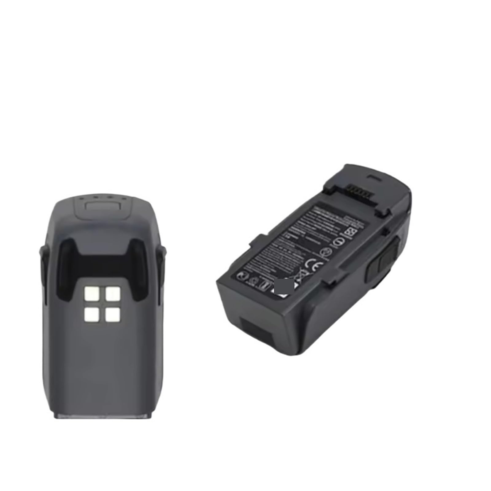 Batteria for Drone di Volo Intelligente, Compatibile for Drone con Pale dell'elica Spark 11,4 V 1480 mAh Batteria Ricaricabile Accessori Parte(2PCS Battery)