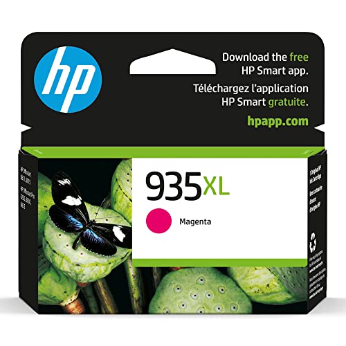 Image of HP 935XL Magenta High-Yield Ink Cartridge | Works OfficeJet 6810; OfficeJet Pro 6230, 6830 Series | C2P25AN