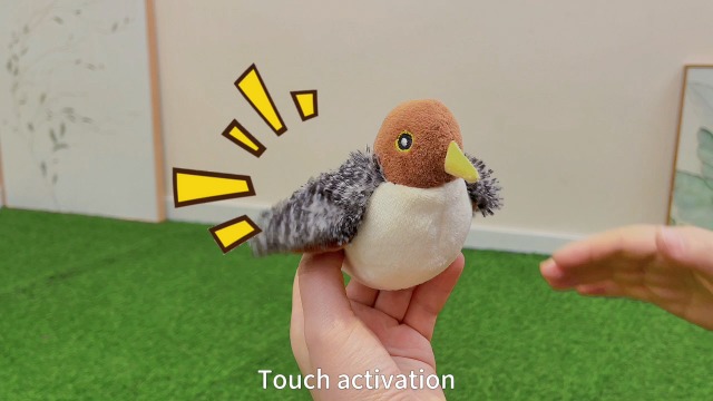 Amazon.com: Potaroma Cat Toys Rechargeable Flapping Bird Sparrow