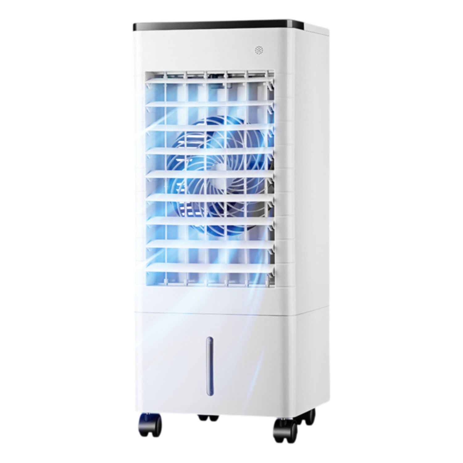 WJIANBIN Portable Air Conditioners Evaporative Air Cooler Portable ac Unit w/ 9L Water Tank & 3 Speeds Personal Air Cooler with Remote Fast Cooling Windowless Air Conditioner for Room Camping