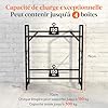 Etagere Cuisine A Poser Lifewit Support à Boissons, 3 Casiers, Support Robuste Pour Boissons Avec Etagère Pour Bières, Fruits, Légumes, Eau Dans La Cuisine/Garde-manger/Garage/Bar Casier à Bouteilles