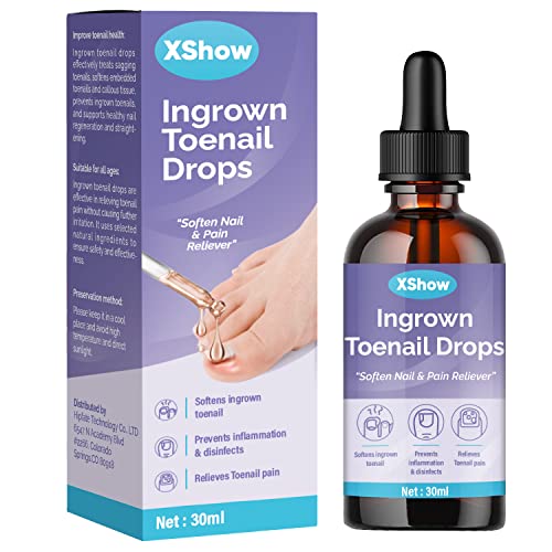 Eingewachsene Zehennägel Korrektur, Ingrown Toenail Drops Nagelhautpflegeöl für Eingewachsene Zehennägel Nagelpflege und Behandlung Cover