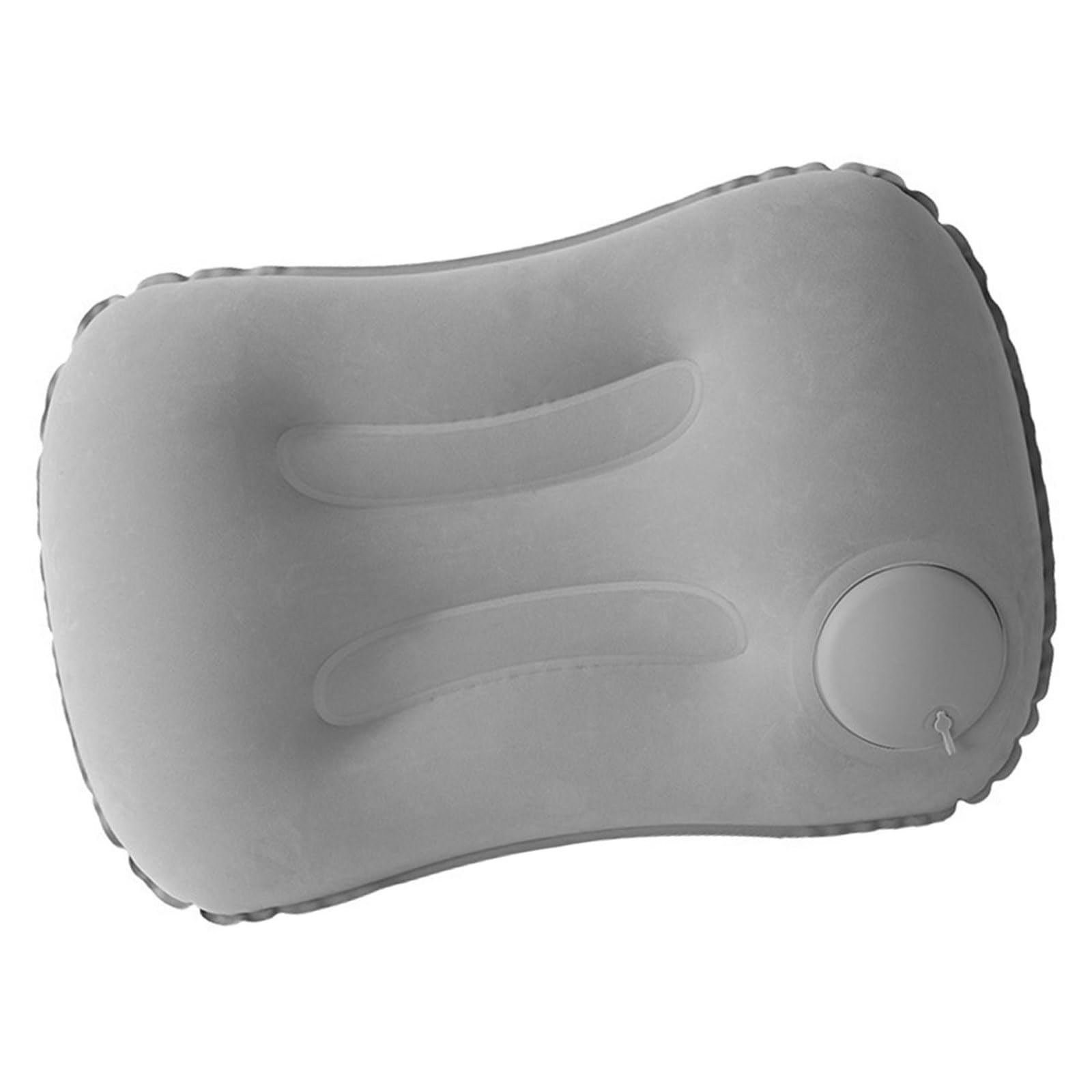 YWLUUOO Inflating Flocking Square Pillow with Soft PVC Surfaces for Comfortable in Travel and Environment PVC Camping Pillow