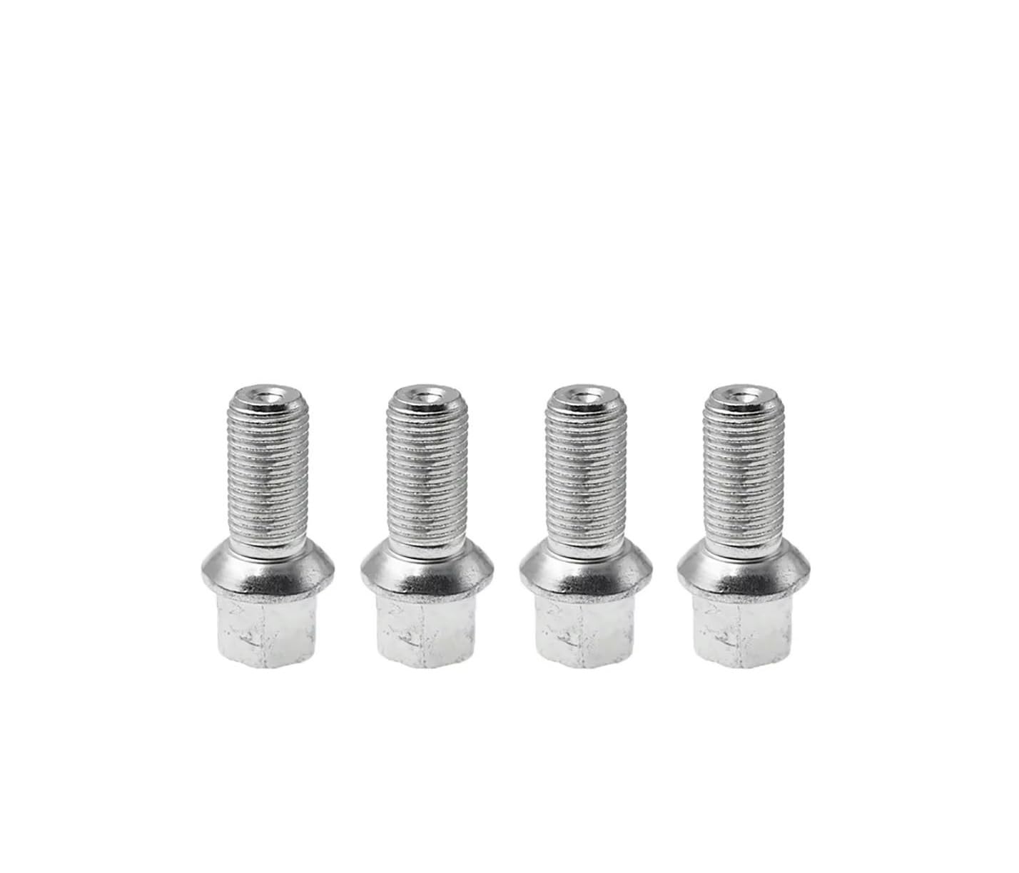 Goujons Roue Compatible Avec Skoda Pour Octavia Pour Superbes Goujons Roue Voiture M14x1.5x27 Roue Pour Jeu Boulons Écrou Moyeu Goujon De Vis De Pneu(4pcs)