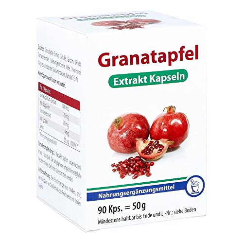 Pharma Peter GRANATAPFEL EXTRAKT Kapseln 90 Stück, 90 Kapseln