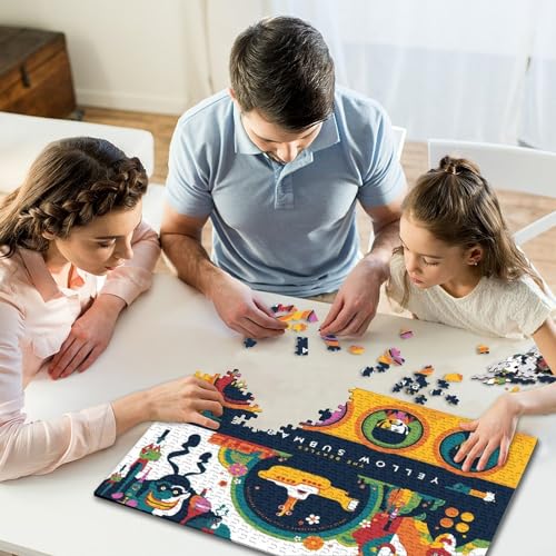 Puzzles 300 pièces Les Beatles Puzzle pour Adultes Puzzles en Bois Excellent Cadeau pour Les Adultes (40x28cm) - Les Beatles, Paul McCartney, John Lennon, RIngo Starr, George Harrison Puzzles 300 pièces Les Beatles Puzzle pour Adultes Puzzles en Bois Excellent Cadeau pour Les Adultes (40x28cm) – Image 3