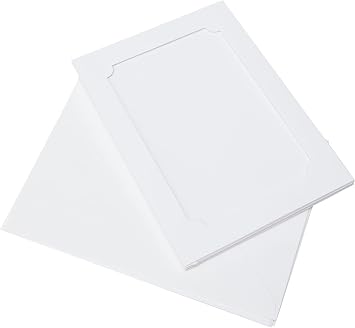 5 x 7 Cards/Envelopes Photo-Fit Aperture (4pk 300gsm) - White