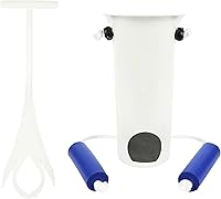 Vista 7 de MARS WELLNESS Deluxe Molded Sock Aid Donner – Asas de agarre de espuma – Cordones ajustables de 31 pulgadas – Deslizador de calcetines – Ancianos