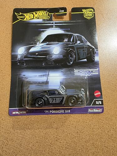 Hot Wheels Premium Porsche 911 1:64 Die-Cast Car miniatura 4