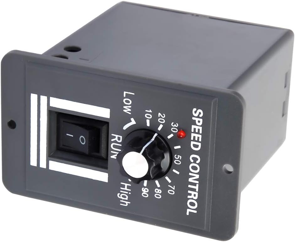 DC9-60V Motor Speed Controller PWM Variabl Switch DC Motor Governor X0530 30A Pulse Width Modulation DC Motor Speed Controller for Prec Control and Eration Versatility (X0520